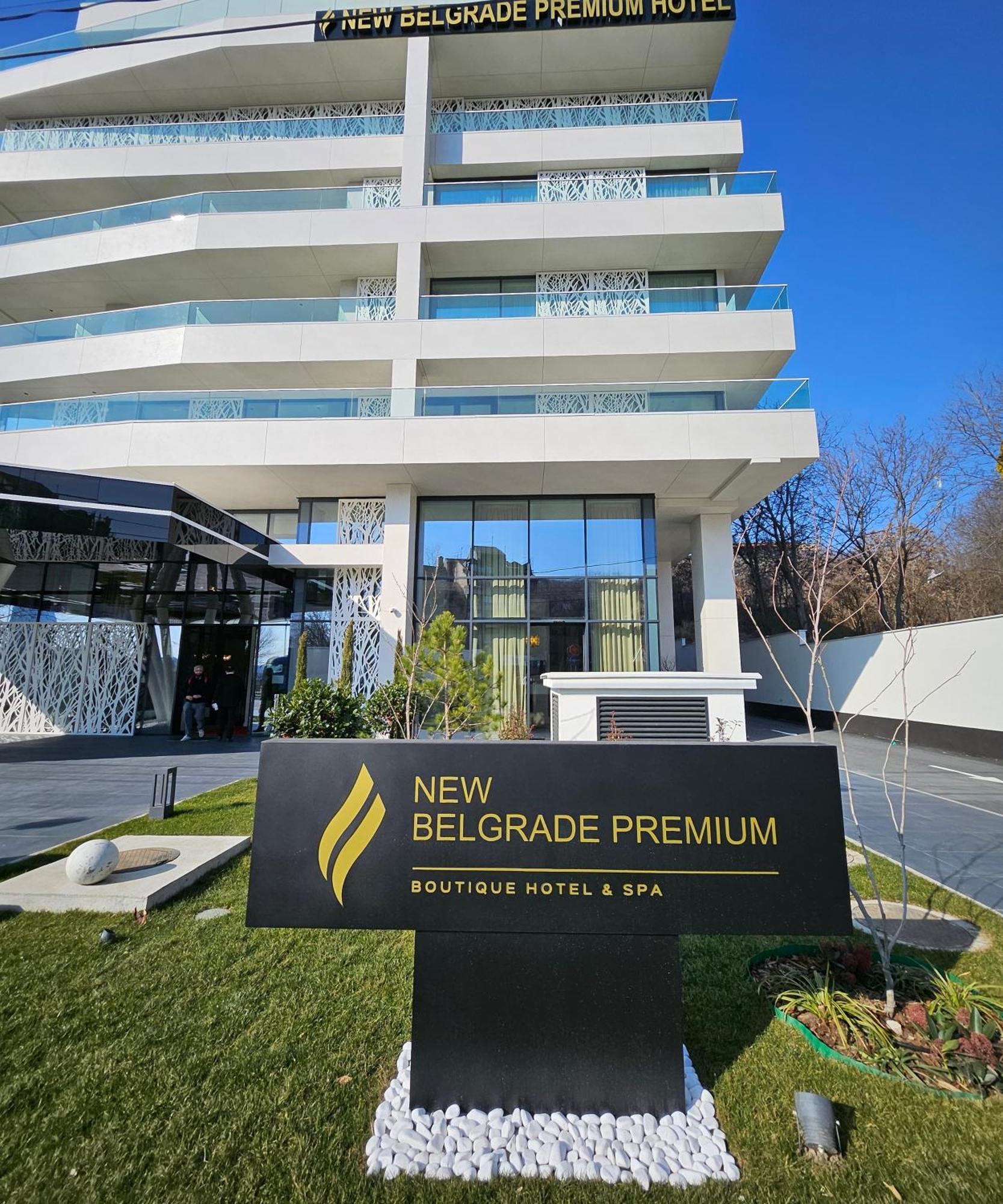 New Belgrade Premium Hotel Kültér fotó