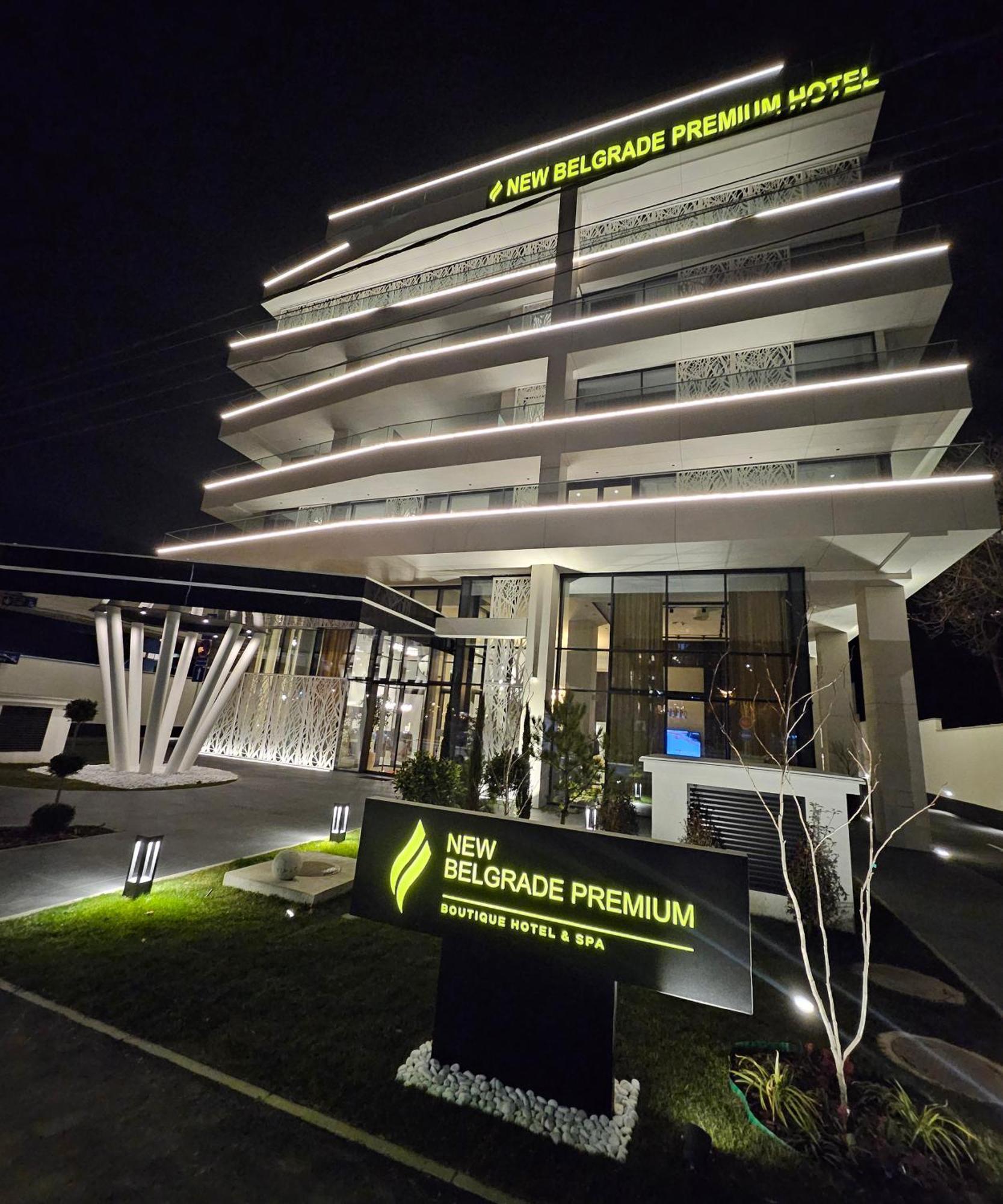 New Belgrade Premium Hotel Kültér fotó